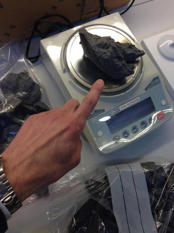 kilovis af meteorit