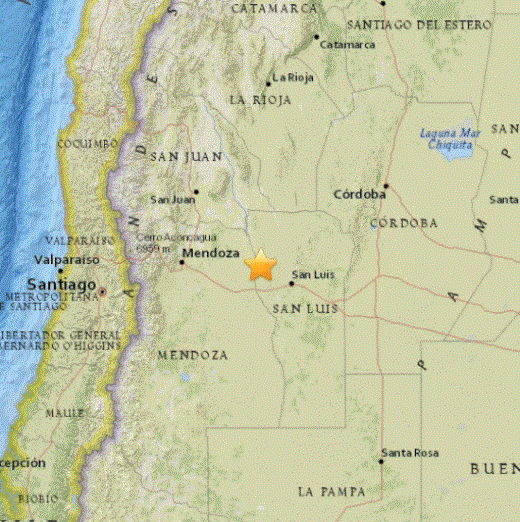La Punta Earthquake 6.3