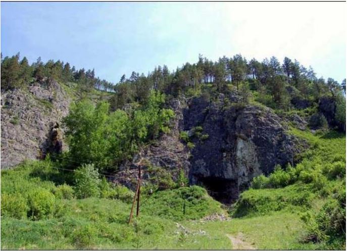 The Denisovan cave in Siberia