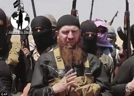 ISIS Al-Qaeda leader Omar Al-Shishani Chechnya