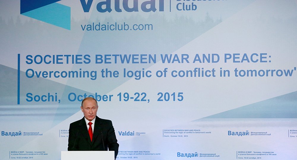 Putin in Valdai