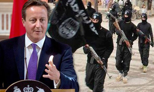 David Cameron bombs ISIS