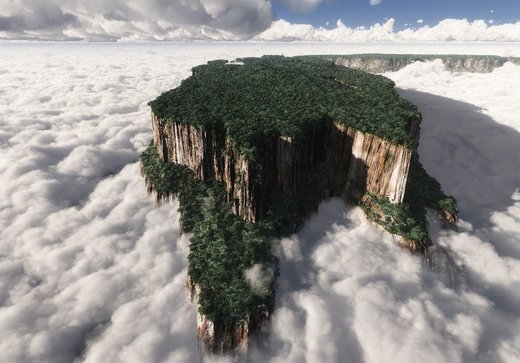 Paradise falls Venezuela