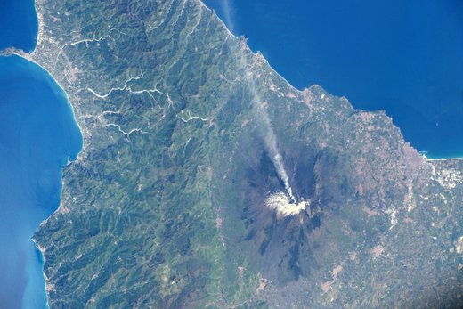 Mt. Etna from ISS