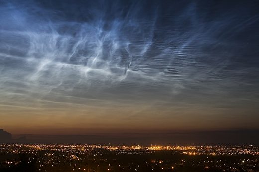 noctilucent clouds uk