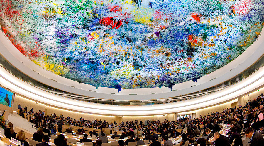 UN Human Rights Council in session