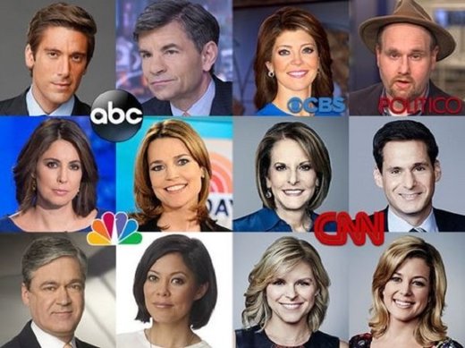 Mainstream news personalities
