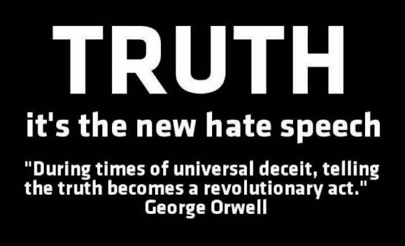 Truth hate speech