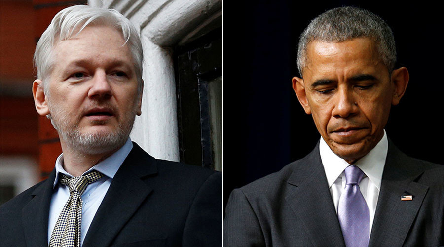 Assange and Obama