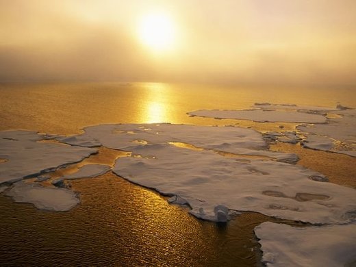 Sun over Arctic