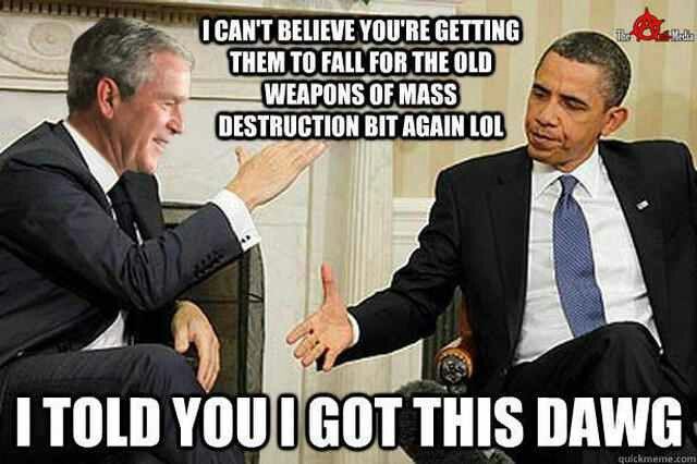bush obama wmds