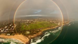 Full circle rainbow