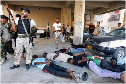 Africans arrested in Libya