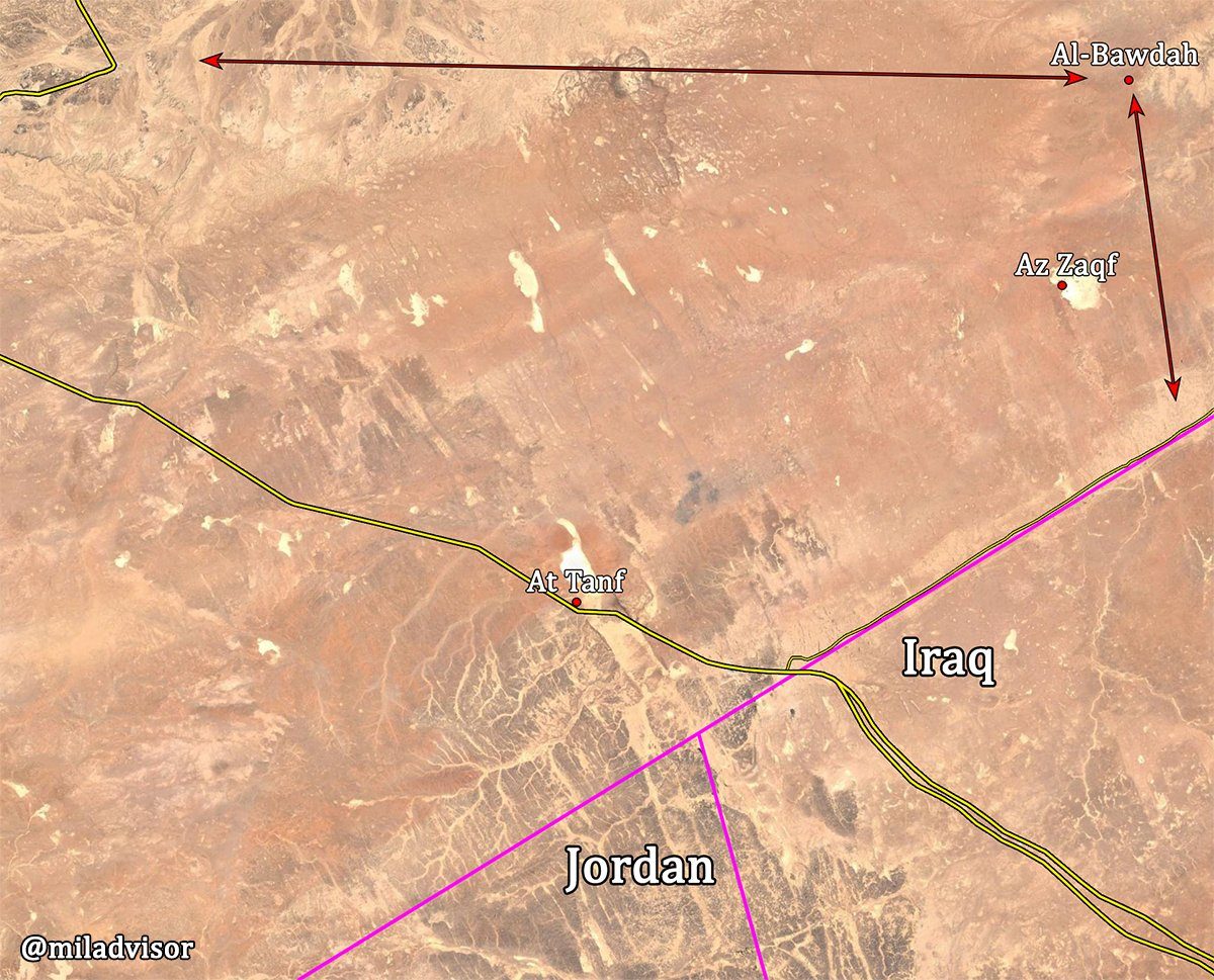 map syrian army iraq