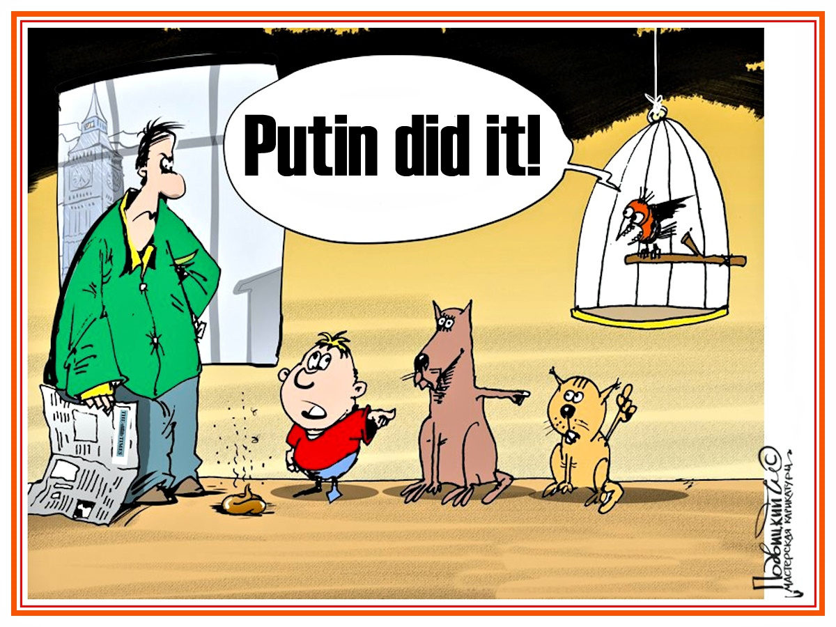 Putin did it! He pressed the red button!