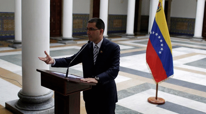 Venezuelas udenrigsminister Jorge Arreaza