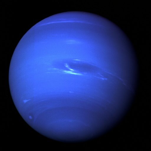 NASA's Voyager 2 spacecraft gave its first glimpse of Neptune