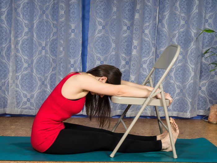 forward fold breathing