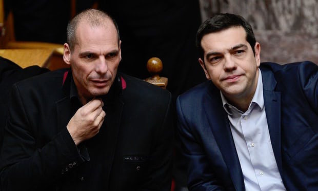 Varoufakis and Tsipras