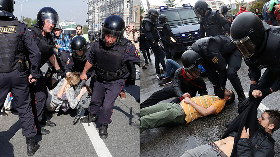 russian protests