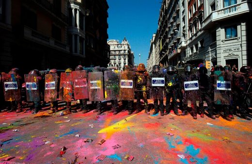 barcelona protest