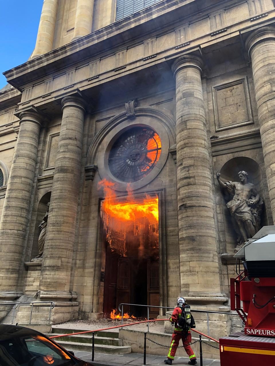 st sulpice fire