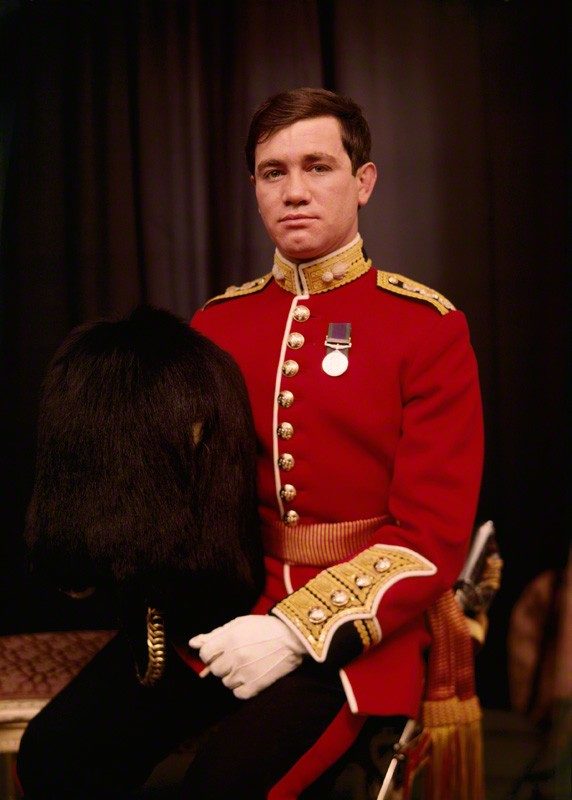 Captain Robert Nairac of the Grenadier Guards, later a British Army death squad commander in Ireland during the 1970s