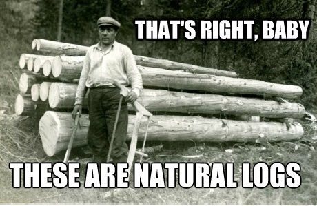 Klik for at forstørre Natural logarithms
