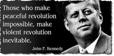 JFK peaceful revolution