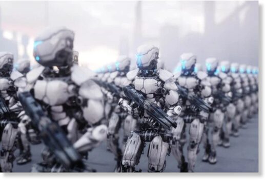 robot soldiers