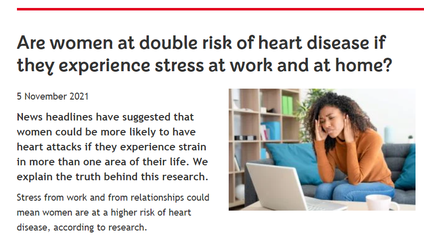 Women heart disease