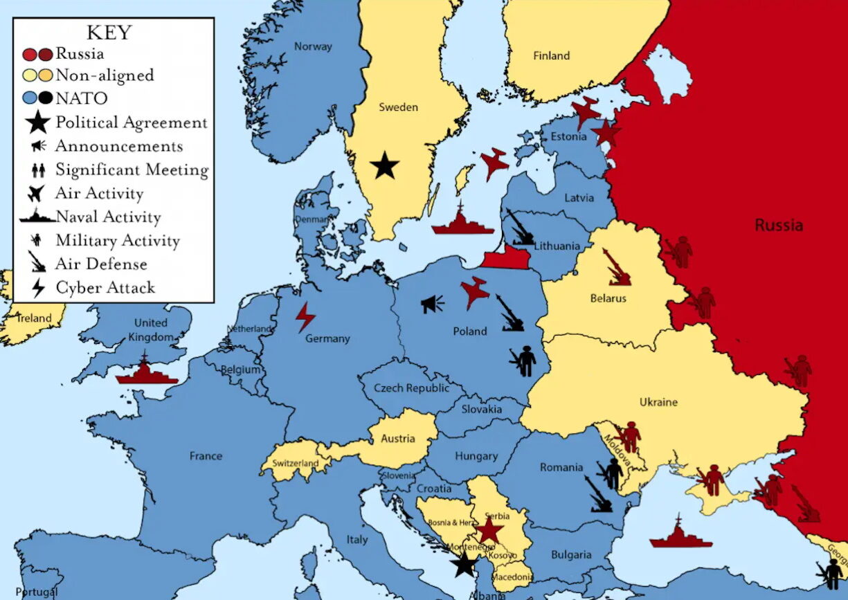 NATO countries in Europe