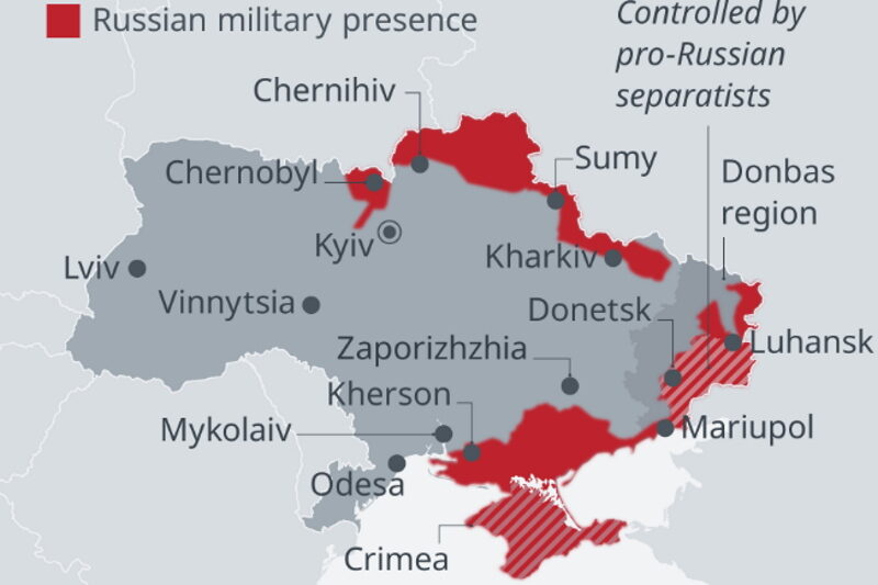 russia ukraine military control