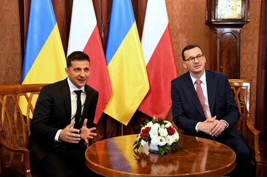 Zelensky Morawiecki