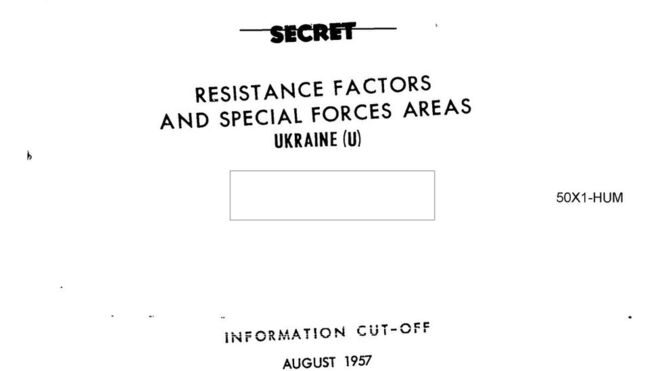 Fra CIA-arkiverne: USA forberedte en anti-sovjetisk operation i Ukraine tilbage i 1957