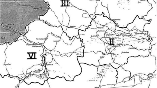 CIA ukraine 1957 loyalty soviet map donbass