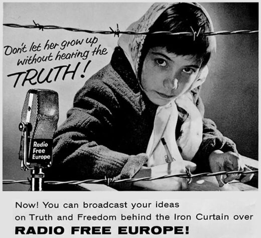 Radio Free Europe propaganda