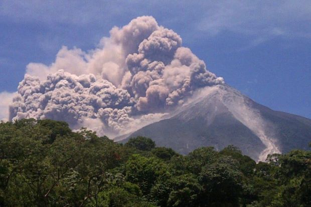 Guatemala Fire volcano
